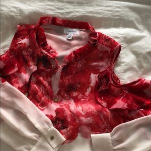 Calvin Klein blouse in great condition